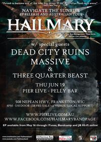 Hailmary Navigate the Sunrise EP release tour