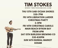 TIM STOKES at Sabi Sushi Ocean Shores 