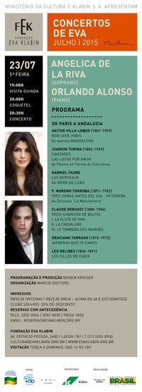 Concert - DE PARIS À ANDALUZIA