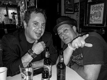 Black Cats NYC - It's all about the beat - Danny Vozzo & Jason Reddish at Manitoba's NYC
