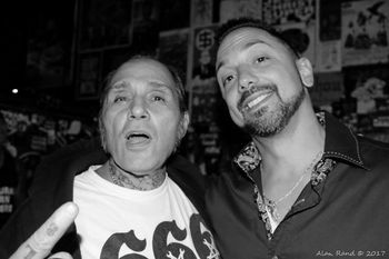 Joey Image (Misfits) & Andrew Giordano (Black Cats NYC)
