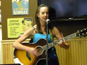 Kim at The Buzz. July 10, 2010
