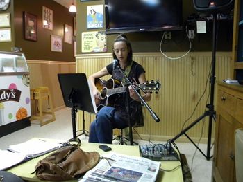Kim at The Buzz. September 2010
