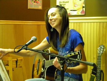 Kim at The Buzz. August 28, 2010
