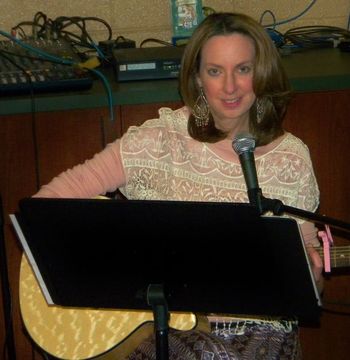 Kim in Johnson City, TN at The Acoustic CoffeeHouse. February 14, 2015
