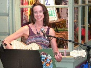 Kim at 1st Saturday Downtown Frederick. September 6, 2014

