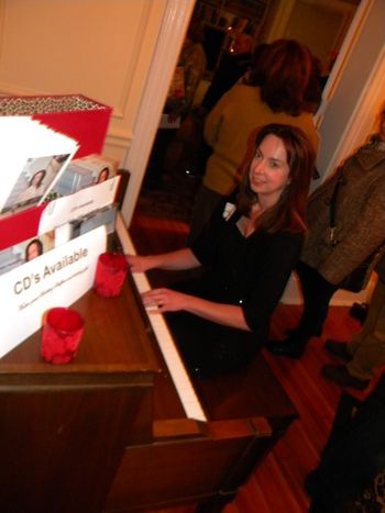 Kim at the CandleLight Tour December 2011
