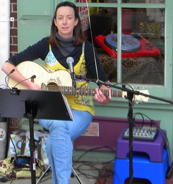 Kim at MayFest Downtown Frederick. May 3, 2014
