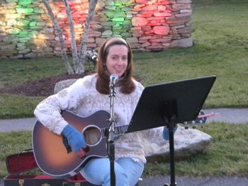 Kim at New Market, MD Holiday Festival. December 2011
