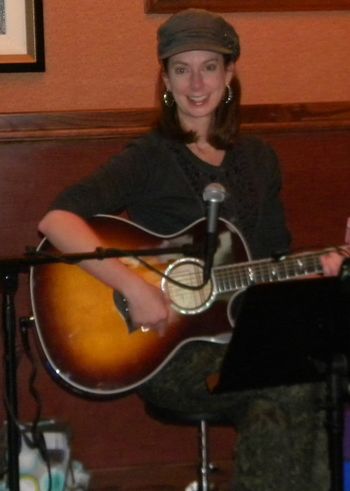Kim at Shanty Grille. January 11, 2014
