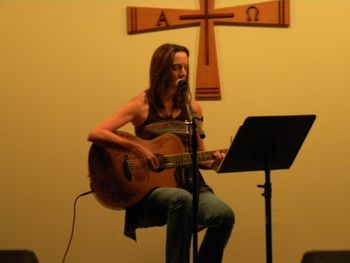 Kim at St.Paul's CoffeeHouse. August 11, 2012
