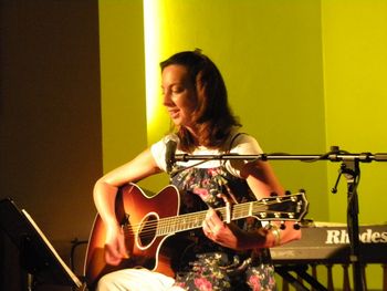 Kim at Hill Chapel Concert Hall. May 30, 2013
