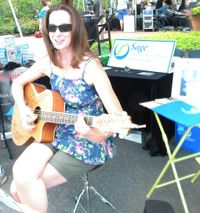 Kim Perseghin at the Urbana Music Festival