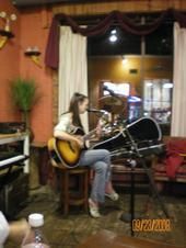 Kim at Frederick Coffee Company September 2008
