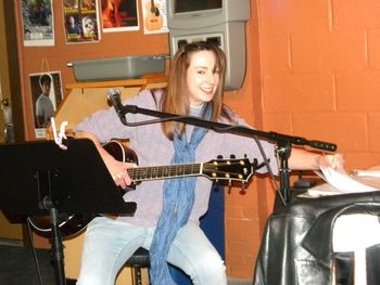 Kim at Frederick Coffee Company. February 25, 2012
