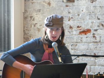 Kim in Richmond, VA at Urban Farmhouse Market and Cafe. November 2, 2014
