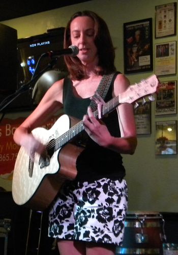 Kim at Dominic's. July 2, 2014
