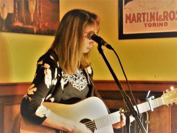 Kim at The Cellar. October 14, 2018
