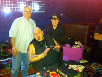Anthony & Raymond meeting Popa Chubby ... ;)
