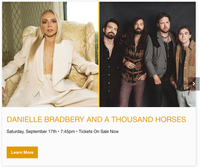 Danielle Bradbery and A Thousand Horses! 