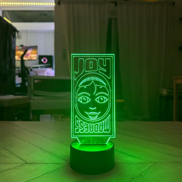 Joy and Madness LED Lamp