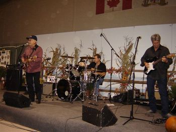 Dean Young with Dad Bazil at Wainfleet Fair
