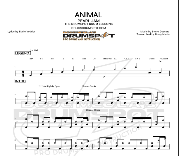 Animal - Pearl Jam  