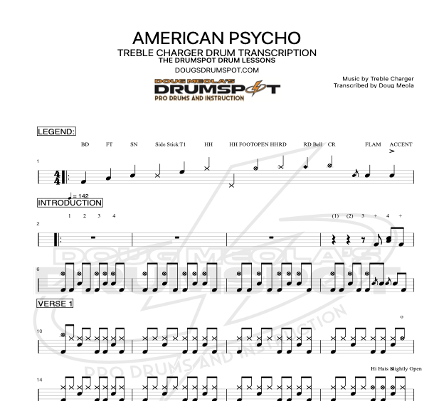 American Psycho - Treble Charger 