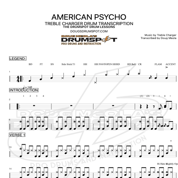 American Psycho - Treble Charger 