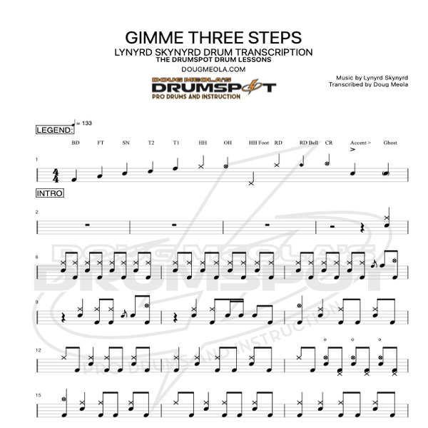 GIMME THREE STEPS - LYNYRD SKYNYRD