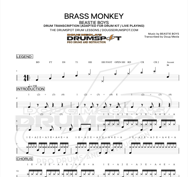 BRASS MONKEY - BEASTIE BOYS