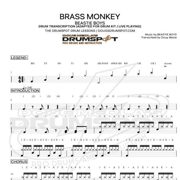 BRASS MONKEY - BEASTIE BOYS
