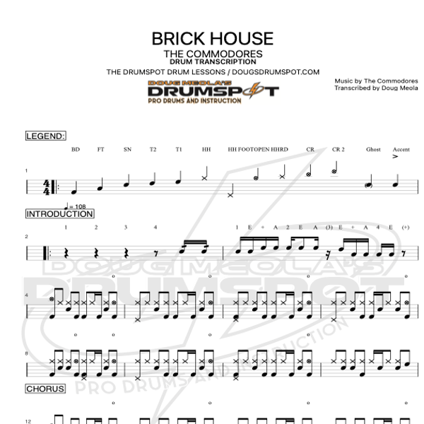 BRICK HOUSE - THE COMMODORES