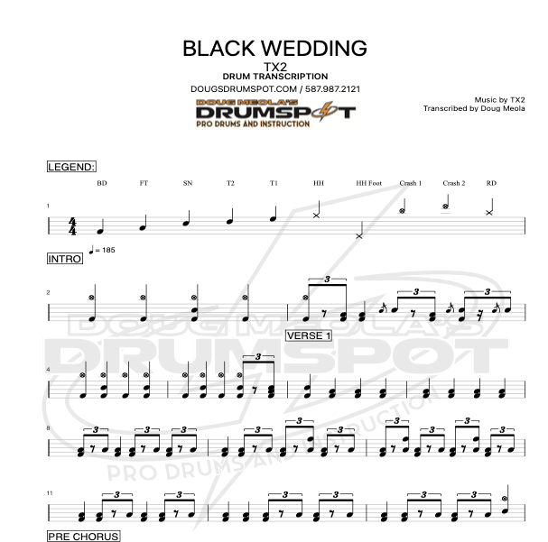 BLACK WEDDING - TX2