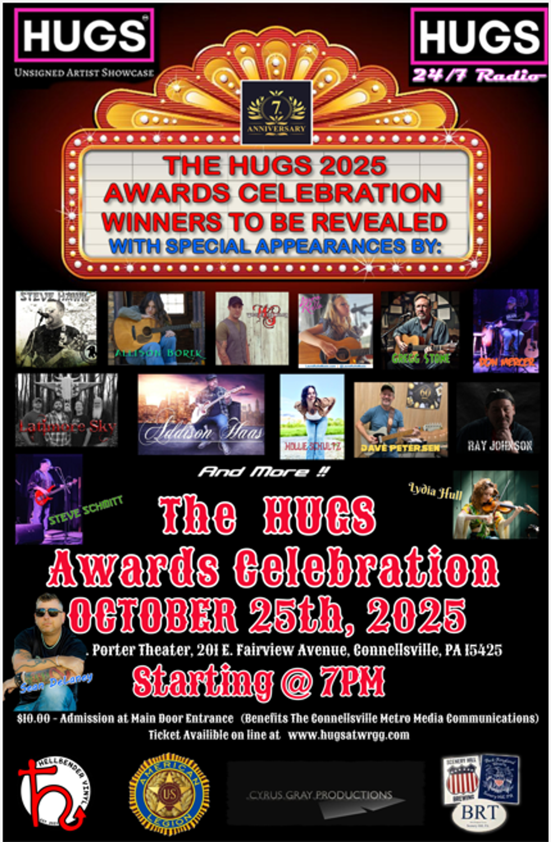 HUGS 24/7 RADIO - The HUGS 2025 Award Winners