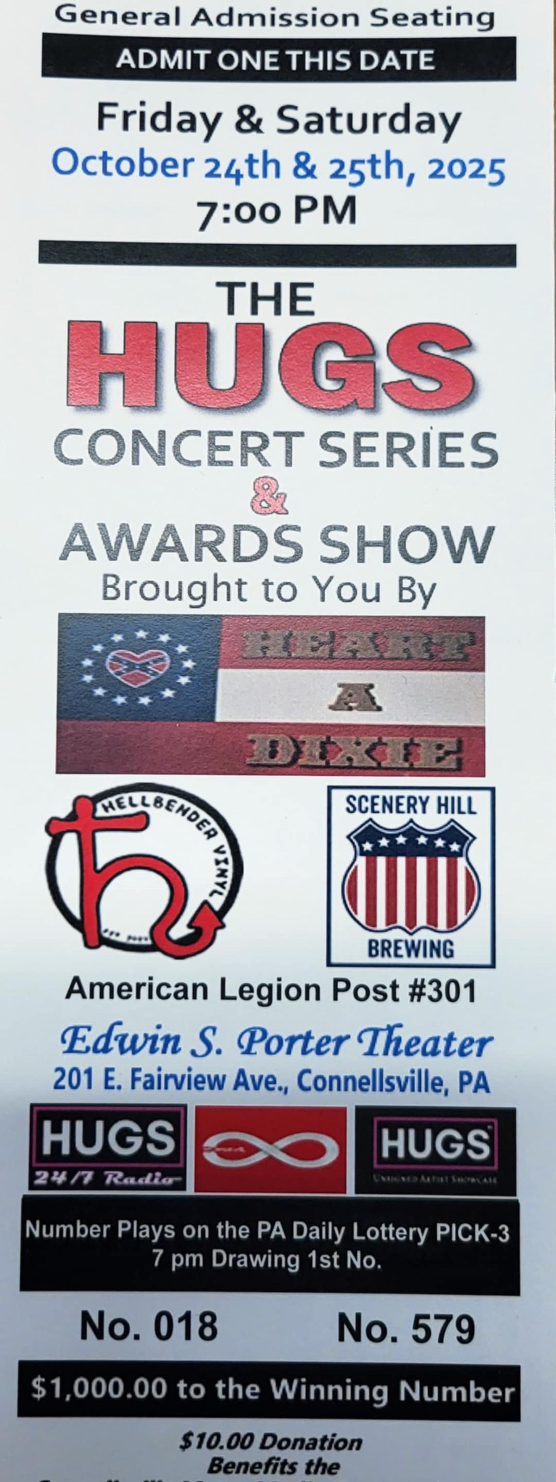HUGS 24/7 RADIO - 2025 HUGS AWARDS POLLS