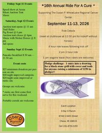 Annual Ride For A Cure