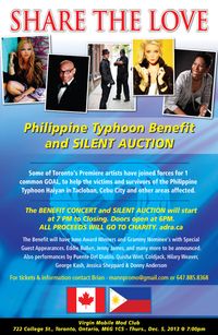 Share the Love - Philippine Typhoon Benefit