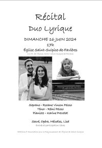 Récital Duo Lyrique