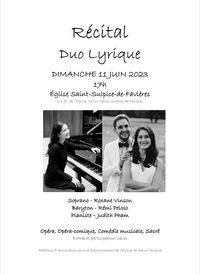 RECITAL Duo Lyrique