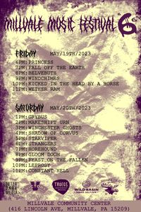 MILLVALE MUISIC FESTIVAL METAL STAGE
