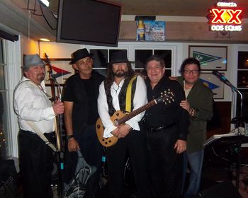 Super Trax at South Bay Fish & Grill. Art, Ritchy,Rob G.,Al and Ramon
