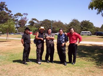 A Balboa Park Festival Art,Ritchy,Ramon,Al,Rob
