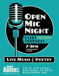 Open Mic Night at Grand Annex