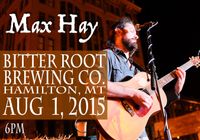 Max Hay at Bitter Root Brew