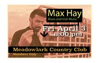 Max Hay at the Country Club