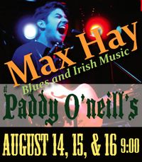 Max Hay at Paddy's