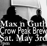 Max Hay and Jason Guthmiller at Crow Peak Brew