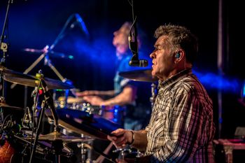 Baristography - Dean Young lead vocals, guitar, drums & percussion as the "Henley" for Epic Eagles - The Definitive Eagles Tribute Band Canada live at  Sturgeon Falls Ontario - Conseil des Arts de Nipissing Ouest – CANO / West Nipissing Arts Council
