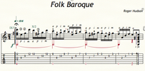 Folk Baroque TAB